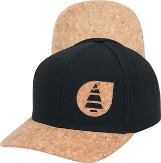 Lines Baseball Cap Black