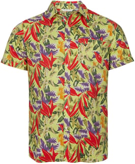 Lm Fornia S/S Shirt Black Aop
