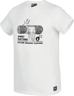 Log Tee White