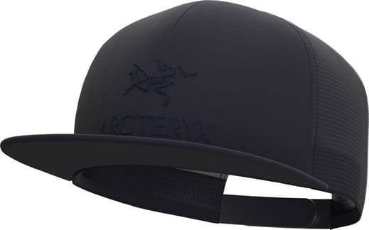 Logo Trucker Flat Black