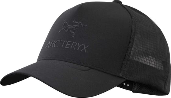 Logo Trucker Hat Black