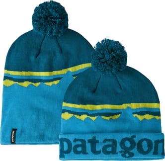 LW Powder Town Beanie Fitz Roy Sunrise Knit: Joya Blue