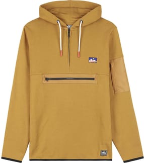 Lyvvo 1/2 Zip Hood Dark Golden