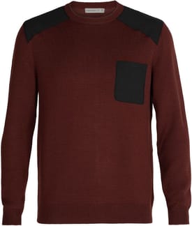 M Barein Crewe Sweater Espresso