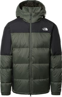 M Diablo Down Hoodie Thyme/Tnf Black
