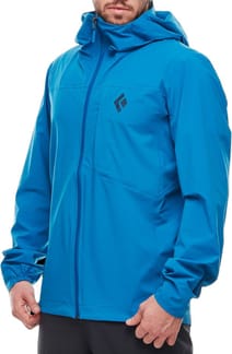 M Fineline Stretch Rain Shell Kingfisher