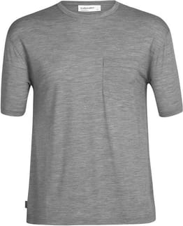 M Granary SS Pocket Tee Metro Heather
