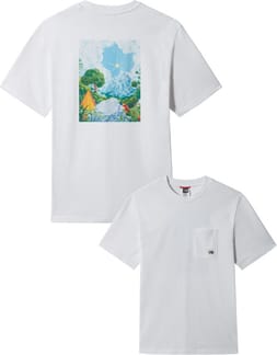 M Heritage S/S Graphic Tee Tnf White