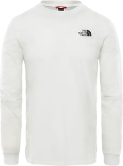 M L/S Simple Dome Tee - Eu Tnf White