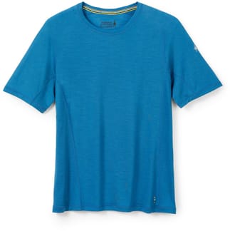 M Merino Sport 120 Short Sleeve Light Neptune Blue