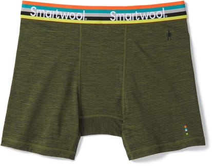 M Merino Sport 150 Boxer Brief Boxed Moss Green Heather