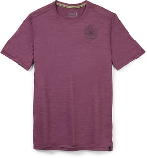 M Merino Sport 150 Go Far Feel Good Ss Slim Argyle Purple Heather