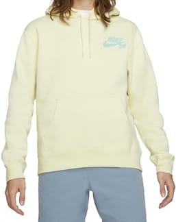 M Nk Sb Icon Hoodie Po Essnl Coconut Milk/Light Dew