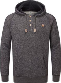 M Oberon Hoodie Meteorite Black Marled