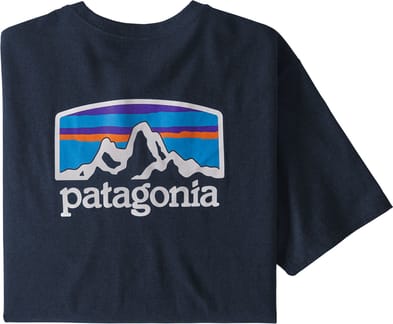M's Fitz Roy Horizons Responsibili-Tee New Navy