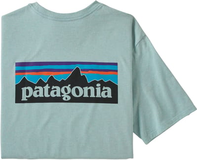 M's P-6 Logo Responsibili-Tee Big Sky Blue