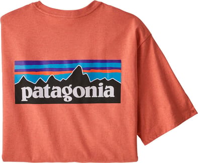 M's P-6 Logo Responsibili-Tee Coho Coral