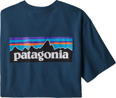 M's P-6 Logo Responsibili-Tee Crater Blue