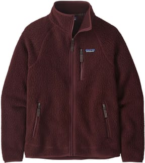 M's Retro Pile Jkt Dark Ruby