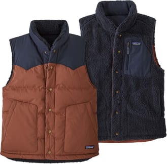 M's Reversible Bivy Down Vest Fox Red