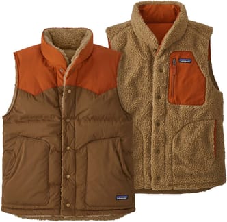 M's Reversible Bivy Down Vest Owl Brown
