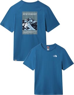 M S/S North Faces Tee Banff Blue