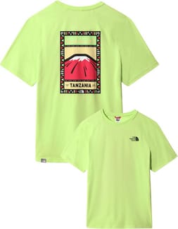 M S/S North Faces Tee Sharp Green