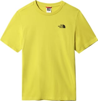 M S/S Simple Dome Tee Acid Yellow
