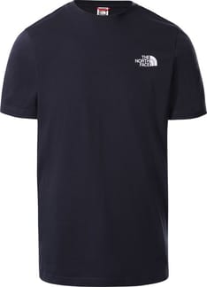 M S/S Simple Dome Tee - Eu Aviator Navy/Tnf White