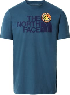 M SS Patches Tee Monterey Blue