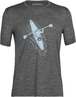 M Tech Lite II SS Tee Paddle Lines Gritstone Heather