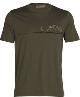 M Tech Lite II SS Tee Single Line Camp Loden