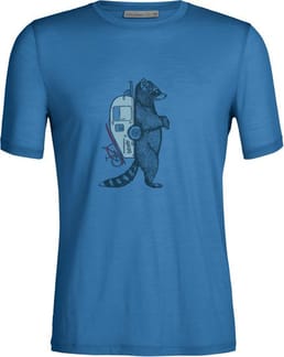M Tech Lite II SS Tee Waschbar Wandering Azul