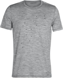 M Tech Lite SS Crewe Tour du Mont Blanc Metro Heather 