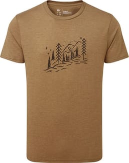 M Chill Out T-Shirt Foxtrot Brown Heather