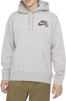 M Nk Sb Icon Hoodie Po Essnl Dk Grey Heather/Black
