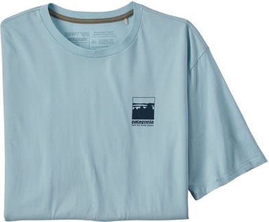 M's Alpine Icon Regenerative Organic Certified Cotton T-Shir Fin Blue