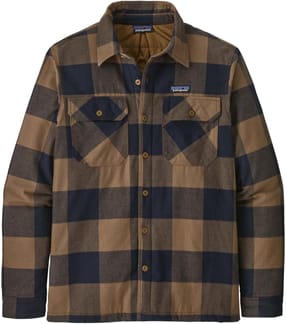 M's Insulated Organic Cotton MW Fjord Flannel Shirt Mountain Plaid