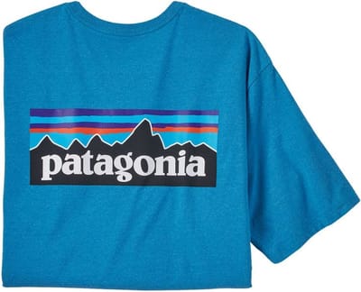 M's P-6 Logo Responsibili-Tee Anacapa Blue