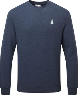 M TreeFleece Golden Spruce Crew Dress Blue