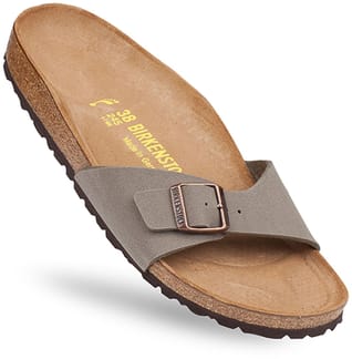 Madrid M Birko-Flor Nubuck Stone