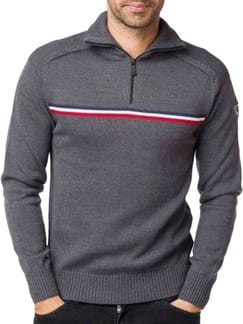 Major 1/2 Zip Heather Grey