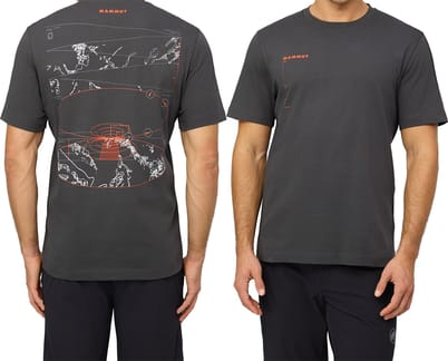 Mammut Base T-Shirt Men Avy Gabbro