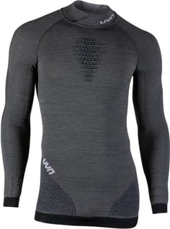 Man Fusyon LS Turtle Neck Grey York/Avio/White