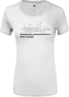 T-Shirt Ultrasoft² Mont Blanc F Blanc