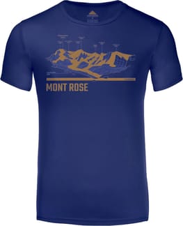T-Shirt Ultrasoft² Mont Rose H Bleu