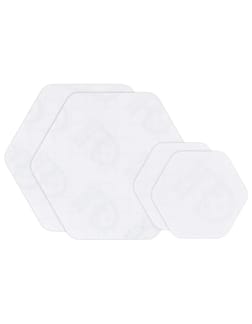Tenacious® Tape Repair Hex Patches Clear