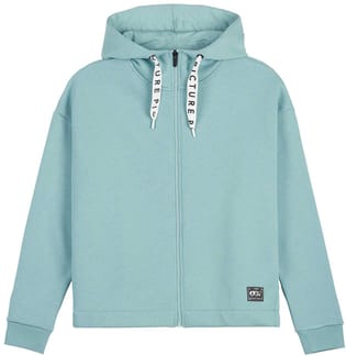 Mell Zip Hoodie Cloud Blue