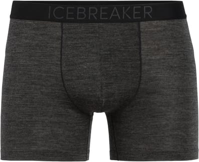 Mens Anatomica Cool-Lite Boxers Black Heather