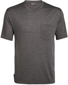 Mens Nature Dye Drayden SS Pocket Crewe Ash